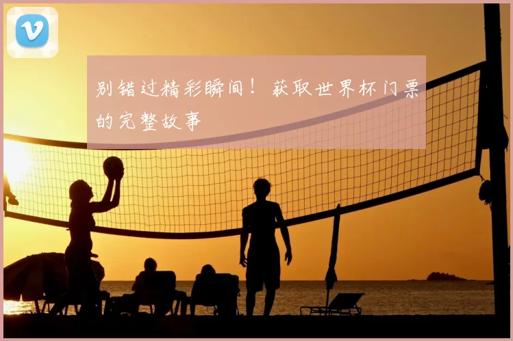 别错过精彩瞬间！获取世界杯门票的完整故事
