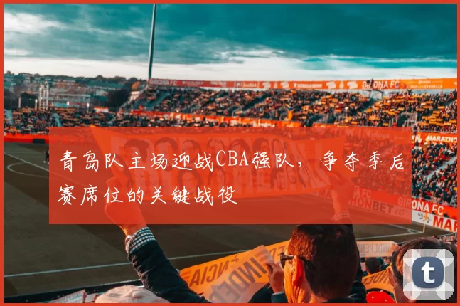 青岛队主场迎战CBA强队，争夺季后赛席位的关键战役