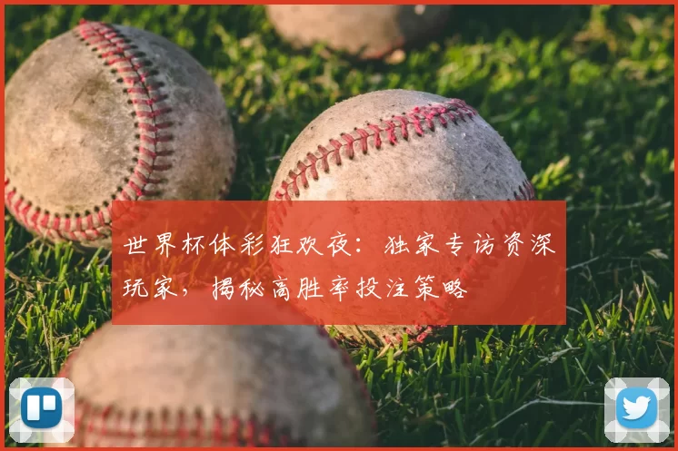 世界杯体彩狂欢夜:独家专访资深玩家,揭秘高胜率投注策略