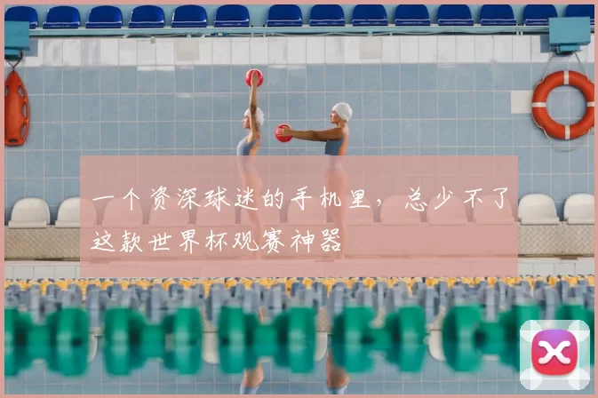 一个资深球迷的手机里，总少不了这款世界杯观赛神器